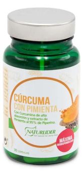 Naturlider Curcuma con Pimienta 30 VegCaps