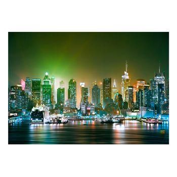 Papel Pintado 3d - Ny: Enlightened Harbour (150x105 Cm)