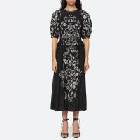 sea new york thea printed cotton-blend gauze dress - us 6 uk 10