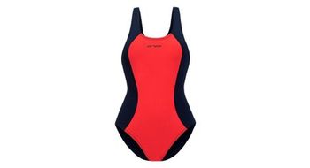 Banador de una pieza rs1 para mujer rojo
