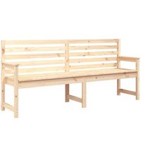 banco de jardin  banco de exterior  silla de jardin madera maciza de pino 2035x48x915 cm