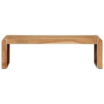 Soporte De Tv | Mueble De Salón | Mesa De Tv Madera Maciza De Acacia 110x33x33 Cm