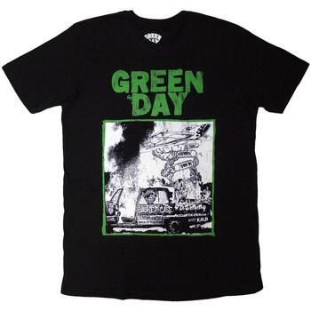Green Day Camiseta Riot Trio para hombre
