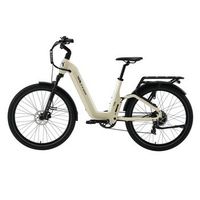 bicicleta electrica ttgo e-suvo 48 v 15 ah con sensor de par 275 urbana y trail beige