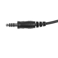 auriculares z-tactical comtac ii con cable microfono bateria y color negro