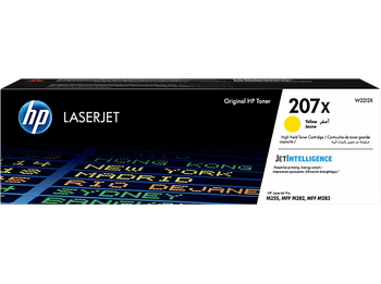 Tóner - HP 207X LaserJet, Amarillo, W2212X