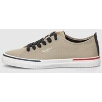 pepe jeans zapatillas zapatilla kenton smart m taupe para hombre