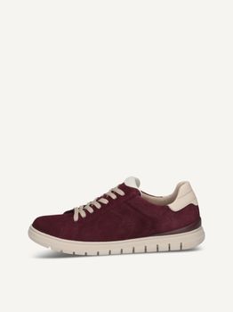 CAPRICE Sneaker, red, made of Leather, Size 36