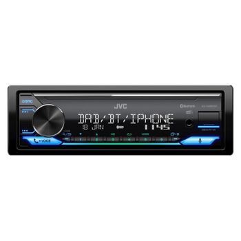 Radio de coche JVC KD-X482DBT 1 DIN Bluetooth USB Alexa FM DAB+