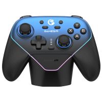 gamesir super nova controlador de juego de tres modos con joysticks y gatillos de efecto hall con luz rgbgamepad de sei
