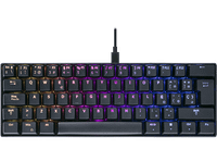 teclado gaming - isy igk 5000-bk-es cable 18 m mini retroiluminacion negro