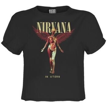 Amplified Clothing Camiseta manga larga In Utero para mujer