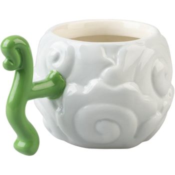 Taza 3d Fruta Smoke Smoke One Piece Cerámica 600 Mls