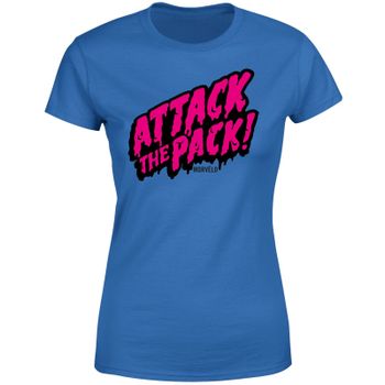 Morvelo Attack Of The Pack Women's T-Shirt - Blue - S - Blue