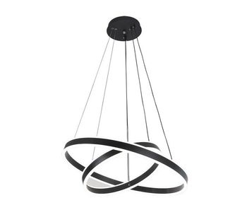 Lampara de techo metal color negro serie lion 60cm