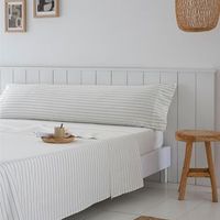 juego de sabanas tula beige percal algodon  blanco 270x270 cama de 180