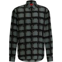 hugo camisa manga larga emero 10254826 01 para hombre