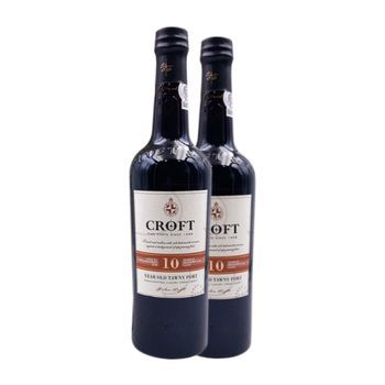 Croft Port Vino Generoso Tawny Porto 10 Años 75 Cl 20% Vol. (pack De 2 Unidades)