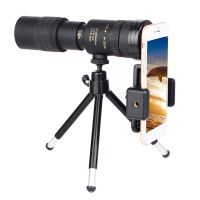 telescopio de largo alcance profesional de vision nocturna de baja luminosidad 10x-300x40mm bak4 de alta ampliacion mono