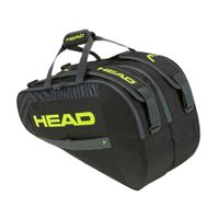 head base padel bag m 2023 negroamarillo paletero