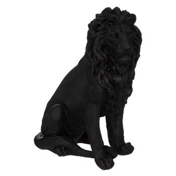 León Fuera De Noham H.51,5cm Resina