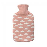 bolsa de agua caliente con funda 17 litros mimo nubes