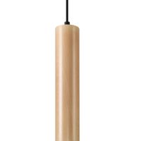 lampara de techo madera natural madera alt 105 cm