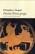 poesia lirica grega d arquiloc a teognis elegies i iambes ed bilin