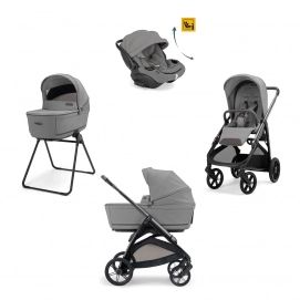 Cochecito Inglesina Aptica System Quattro Darwin Recline Crystal Grey