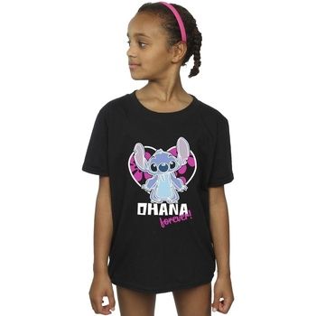 Disney Camiseta Ohana Forever para niña