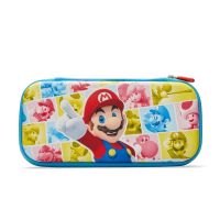 funda protectora rigida powera nintendo switch multicolor con cremallera
