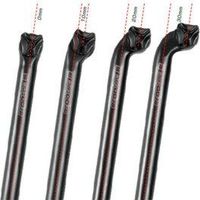 ergotec tija de sillin viper 309 400 mm aluminio negro