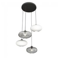 lampara colgante dada mix ii 4 luces