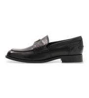 guess para mujer fltbsolea14 mocasines de piel beliso negro 40 plano ninguno casual clasico