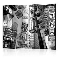 biombo - roads to manhattan ii 225x172 cm