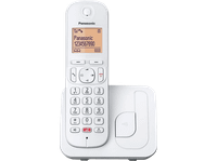telefono - panasonic kx-tgc250sp inalambrico 16 50 contactos bloqueo llamada manos libres modo eco hasta 18h blanco