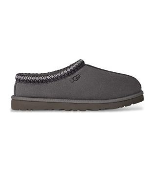 UGG para hombre. 1174671 Zapatillas de Piel Tasman II gris (41), Plano, Ante, Ninguno, Homewear