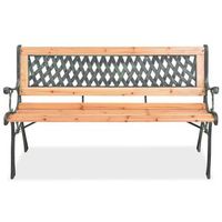 banco de jardin  banco de exterior  silla de jardin de madera 122 cm