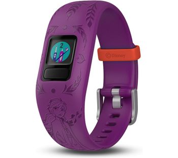 vivofit jr 2 Kid's Activity Tracker - Purple Disney Frozen 2 Anna, Adjustable Band, Purple