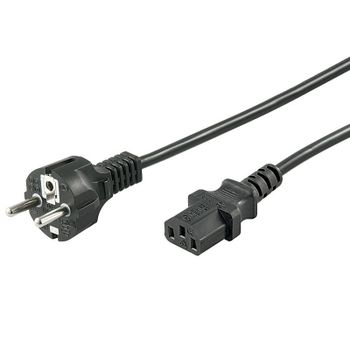 Goobay Cable de Alimentación para CPU Recto C13 3m Negro