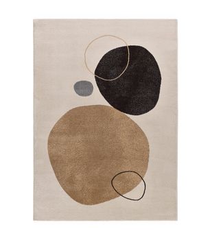 Lessia Peblinne Beige - Alfombra moderna