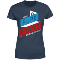 alpe dhuez womens t-shirt - navy - l - navy