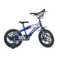 bicicleta ninos 14 pulgadas bmx azul 4-6 anos