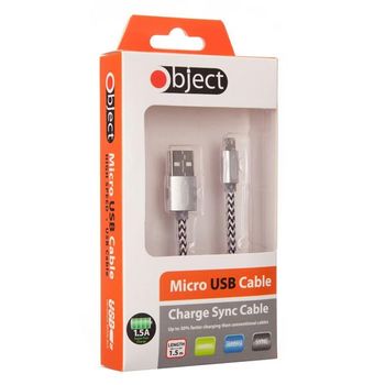 USB High Speed Micro Cable Silver