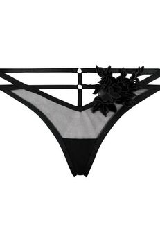 Hunkemöller Tanga Effie Negro