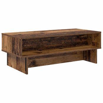 Mesa De Café | Mesa De Centro Madera Vieja 100 X 46 X 35 Cm Madera De Ingeniería