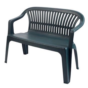 Banco Resina Diva 114x55x82 Cm Antracita  Progarden