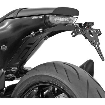 Soporte de matrícula Husqvarna Svartpilen 701 Zieger Pro