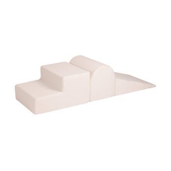 Parque Infantil Escalada Boucle Blanco 3 Elementos Sin Pozo De Bolas Meowbaby