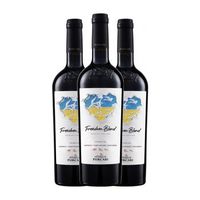 chateau purcari vino tinto vinohora freedom blend 75 cl 135 vol pack de 3 unidades